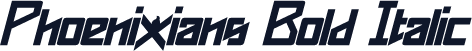 Phoenixians Bold Italic