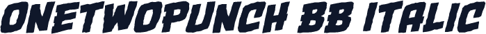 OneTwoPunch BB Italic