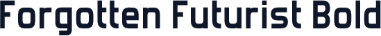 Forgotten Futurist Bold