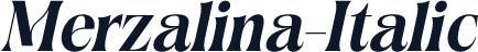 Merzalina-Italic