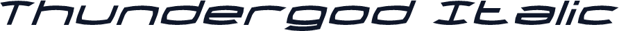 Thundergod Italic