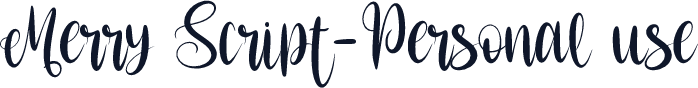 Merry Script-Personal use