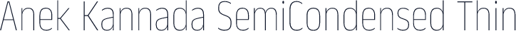 Anek Kannada SemiCondensed Thin