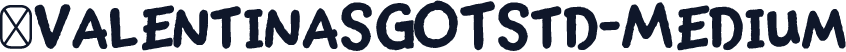 ☞ValentinaSGOTStd-Medium
