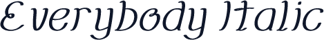 Everybody Italic