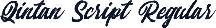 Qintan Script Regular