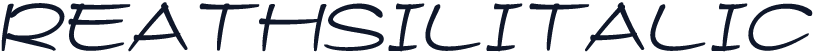 ReathsilItalic