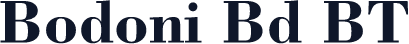 Bodoni Bd BT