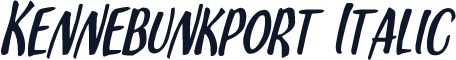 Kennebunkport Italic