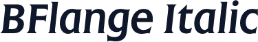 BFlange Italic