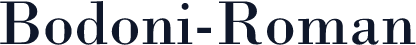 Bodoni-Roman