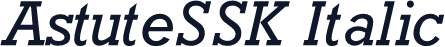 AstuteSSK Italic