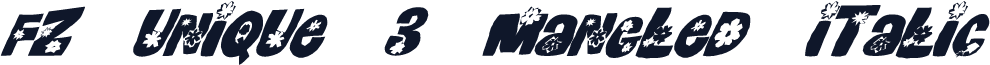 FZ UNIQUE 3 MANGLED ITALIC