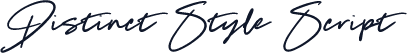 Distinct Style Script
