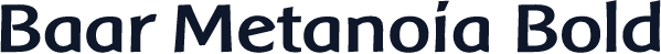 Baar Metanoia Bold