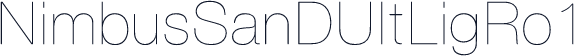 NimbusSanDUltLigRo1