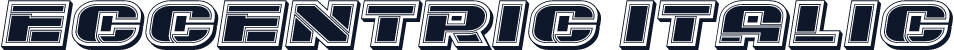 Eccentric Italic
