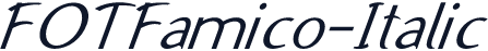 FOTFamico-Italic
