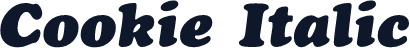 Cookie Italic