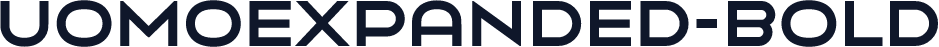☞UomoExpanded-Bold