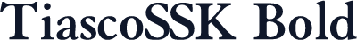 TiascoSSK Bold