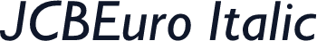 JCBEuro Italic
