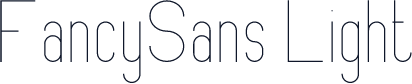 FancySans Light