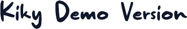 Kikyö Demo Version