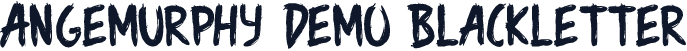 Angemurphy Demo Blackletter