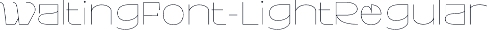 WaltingFont-LightRegular