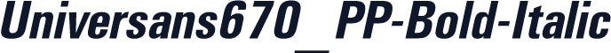 Universans670_PP-Bold-Italic