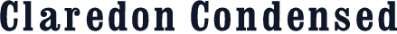 Claredon Condensed