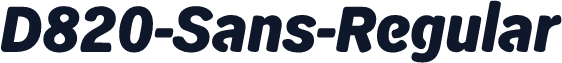 D820-Sans-Regular