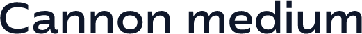 Cannon medium