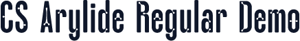 CS Arylide Regular Demo