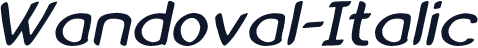 Wandoval-Italic