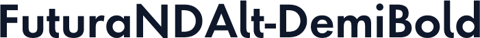 ☞FuturaNDAlt-DemiBold