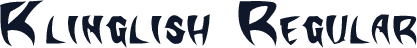 Klinglish Regular