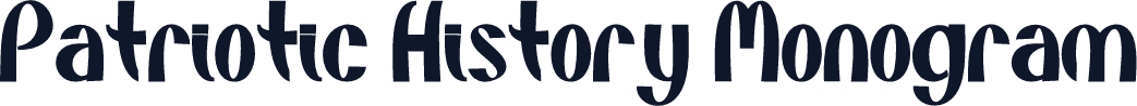 Patriotic History Monogram