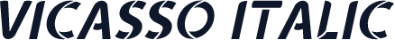 Vicasso Italic
