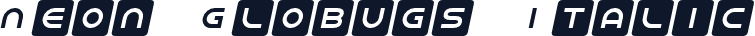 Neon Globugs Italic