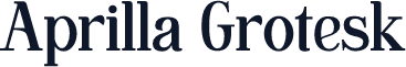 Aprilla Grotesk
