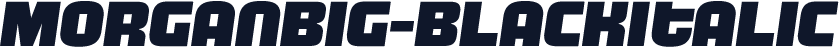 MorganBig-BlackItalic