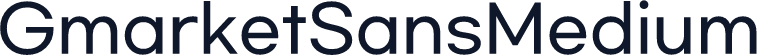 GmarketSansMedium