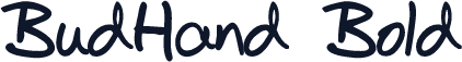 BudHand Bold