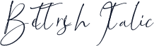 Bettrish Italic