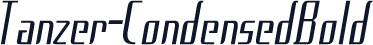 Tanzer-CondensedBold