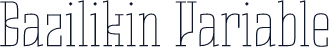 Bazilikin Variable