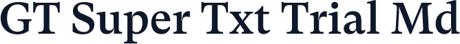 GT Super Txt Trial Md