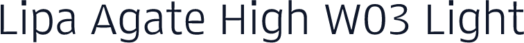 Lipa Agate High W03 Light